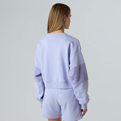 Terry Oversized Cropped Crew