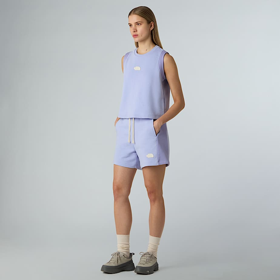 Terry Relaxed Cropped Tank