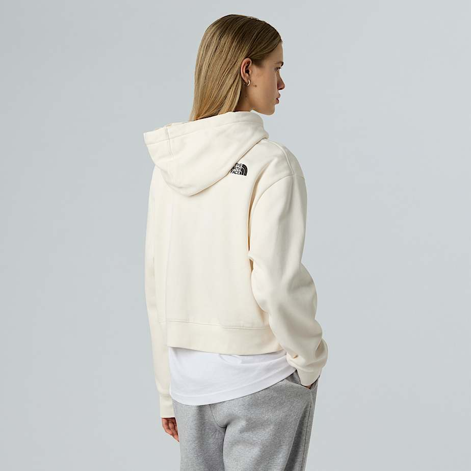 W Essential Crop Hoodie