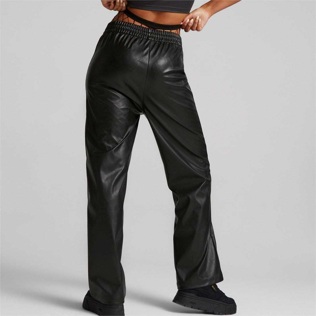T7 Faux Leather Pants