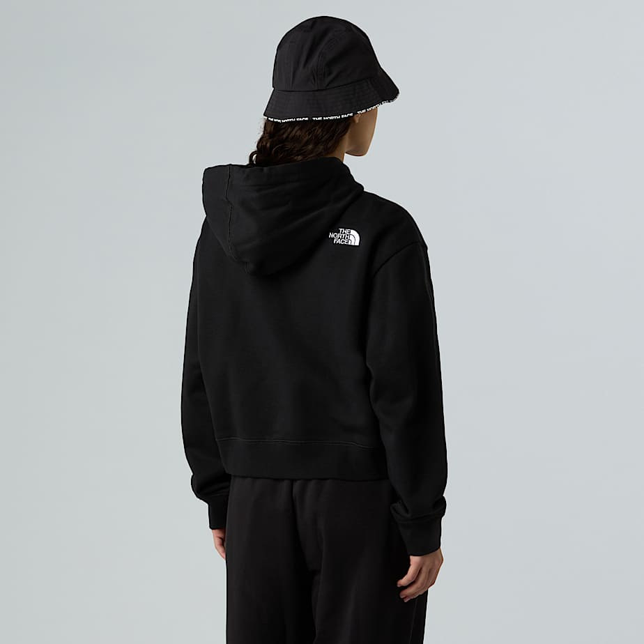 W Essential Crop Hoodie