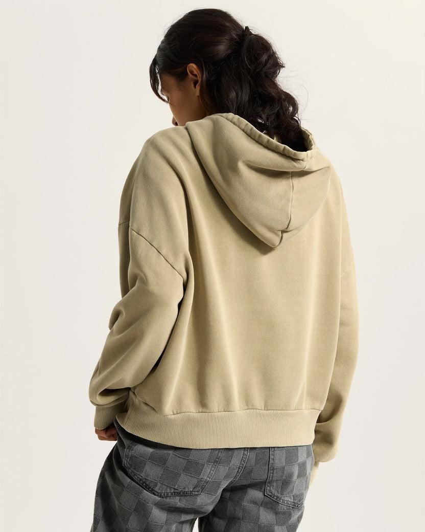 Retro PO Hoodie Bay Leaf