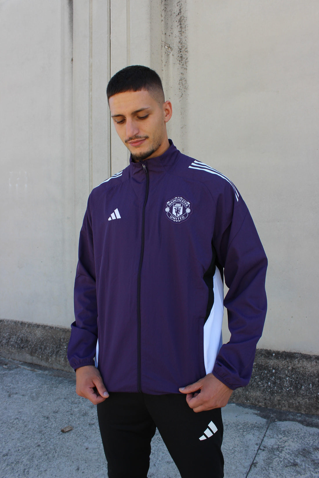 Tuta con zip Manchester United