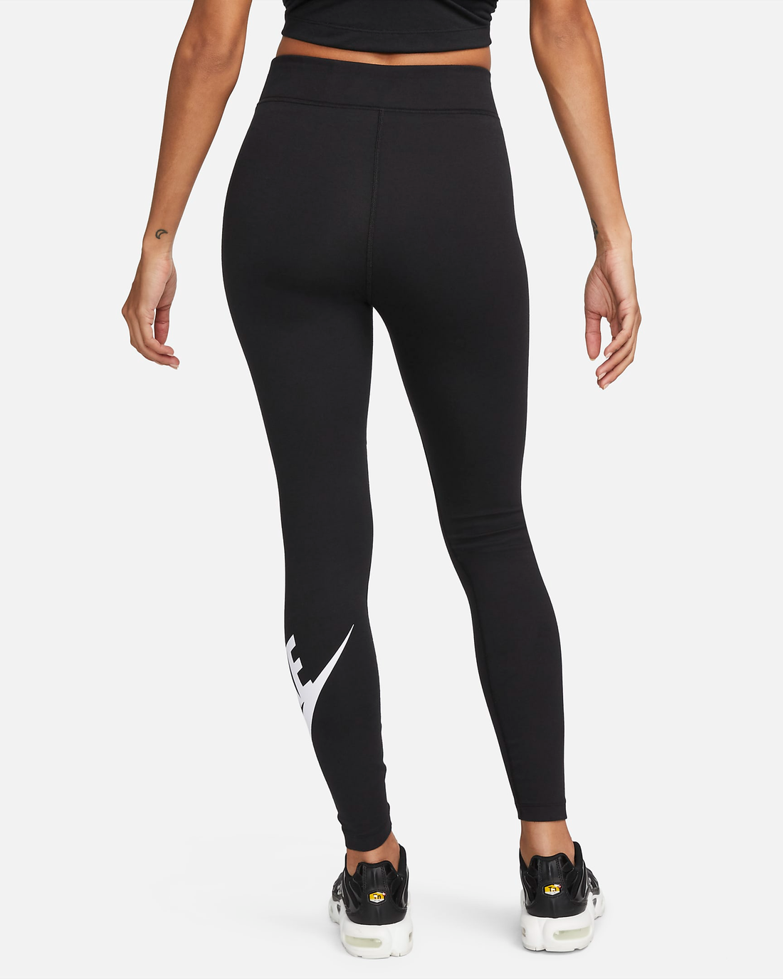 Leggings a vita alta con grafica