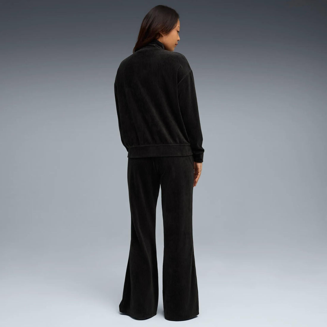 Velour Rib Relaxed Suit op
