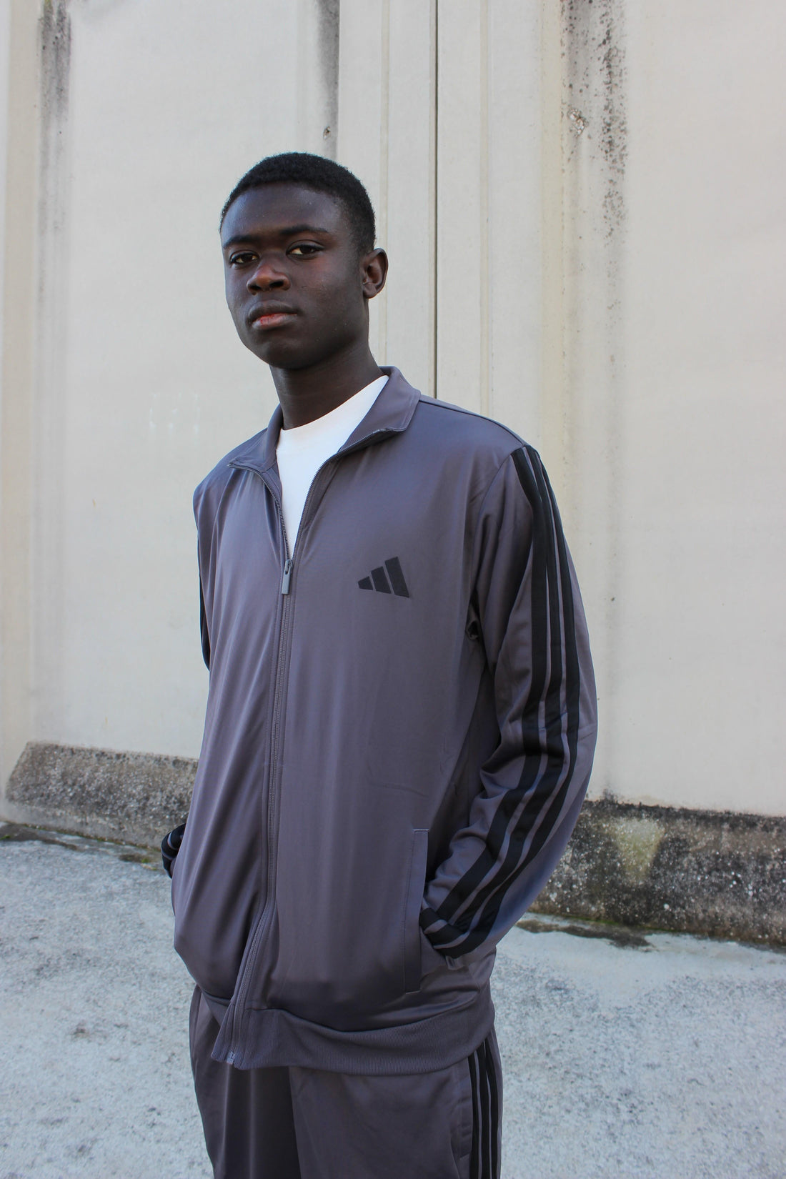 Tuta sportiva Basic 3 Strisce Tricot Track Suit