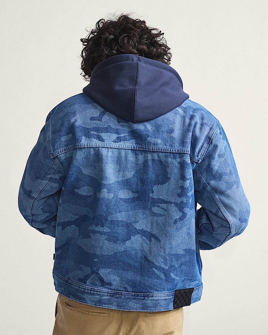 Camo Denim Trucker Jacket