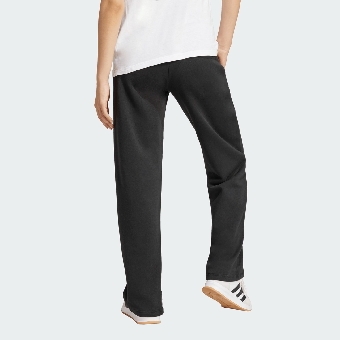Essentials Small Logo Feel Cozy Open-Hem Pants