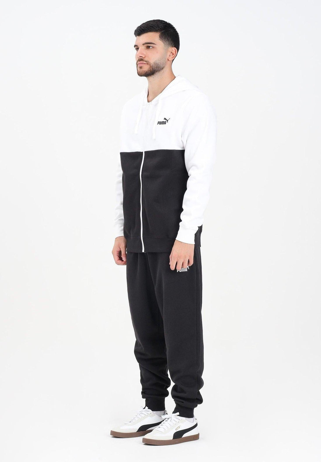 HOODED FZ SWEAT SUIT FL