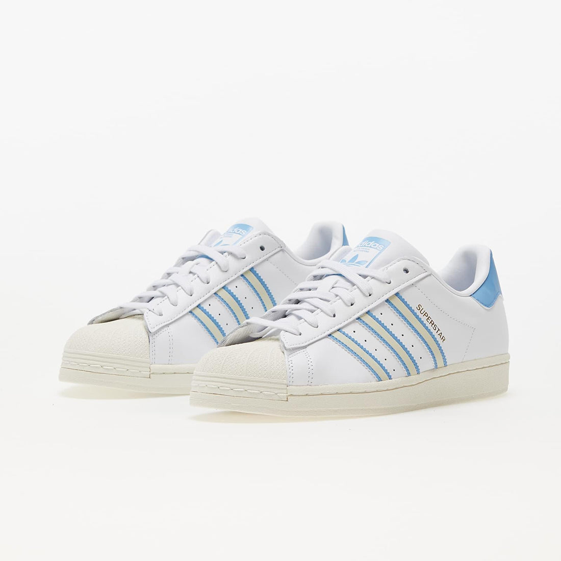 Superstar Ftw White/ Off White/ Light Blue