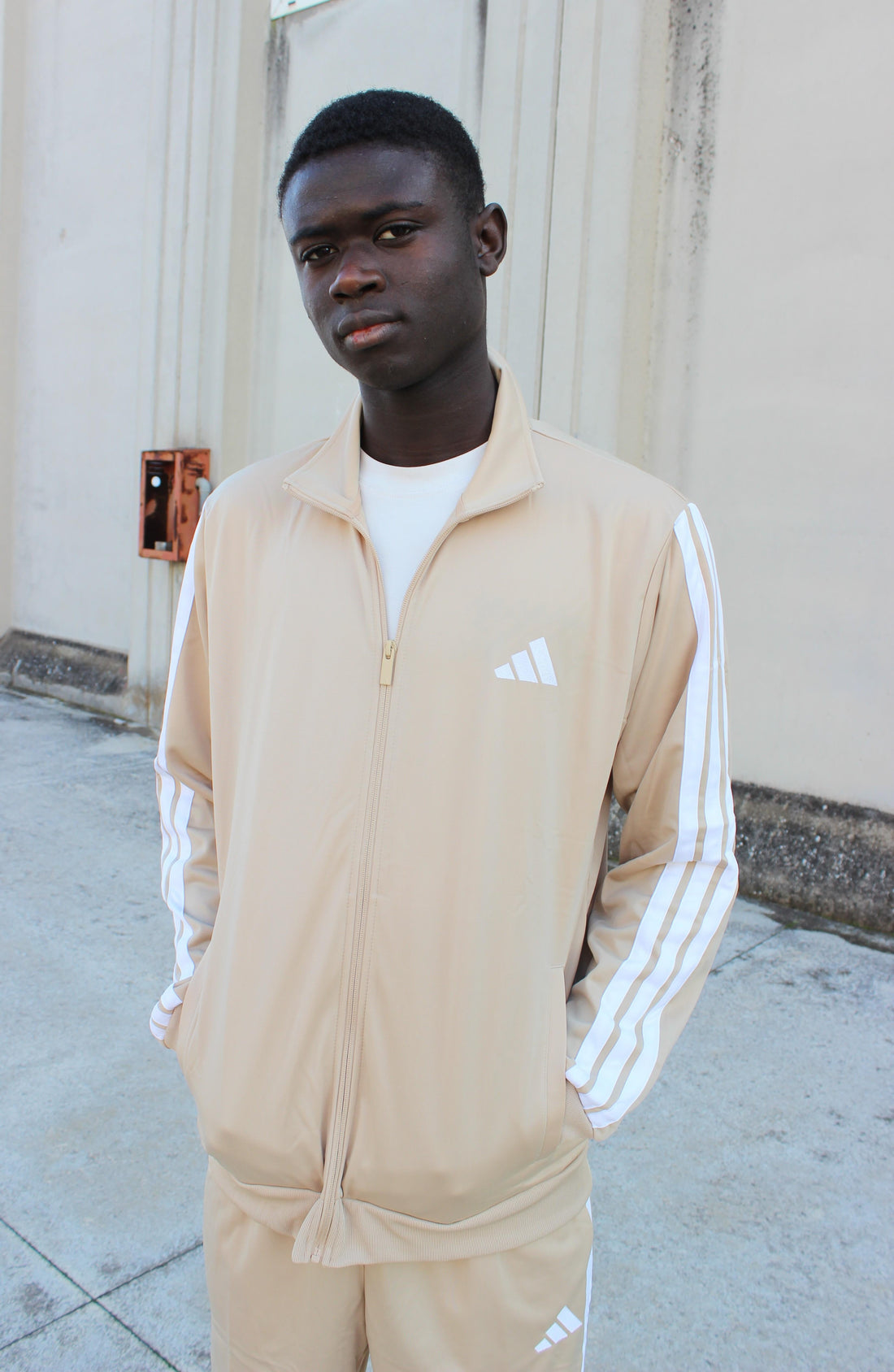 Tuta sportiva Basic 3 Strisce Tricot Track Suit